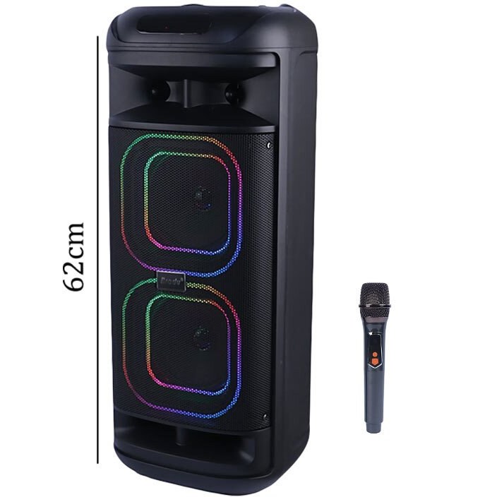 اسپیکر پارتی باکس قابل حمل مدل Brodu BTS2261 به همراه میکروفن